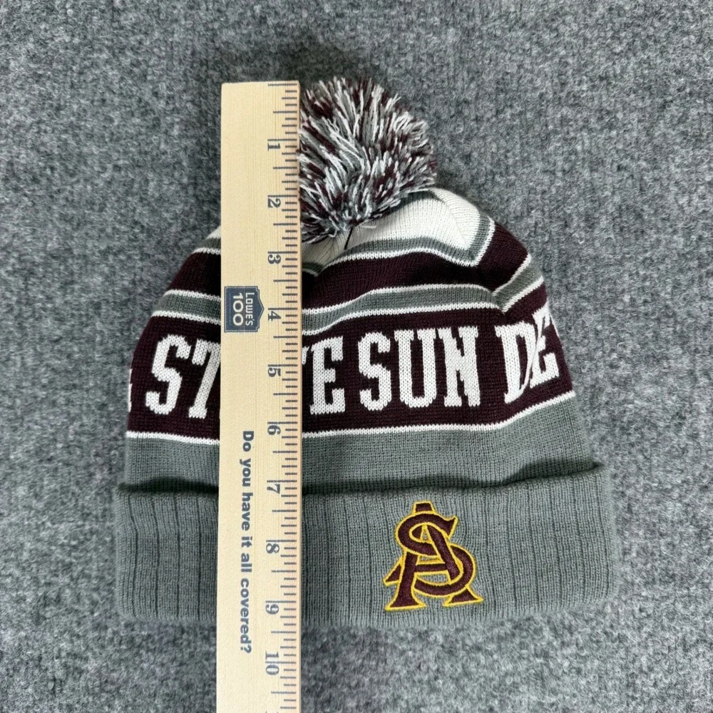 Arizona State Sun Devils Beanie‎ Pom Knit Hat OSFA College Football